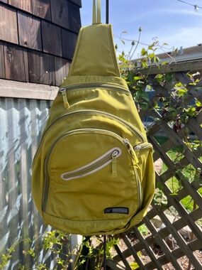 REI Yellow Single-Strap Sling Backpack